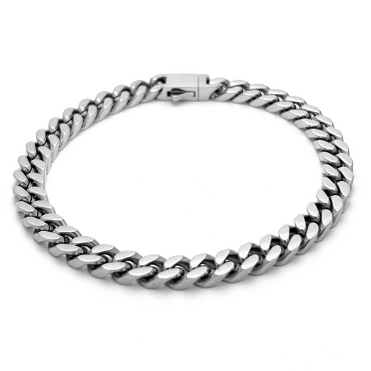 Silver Cuban Bracelet