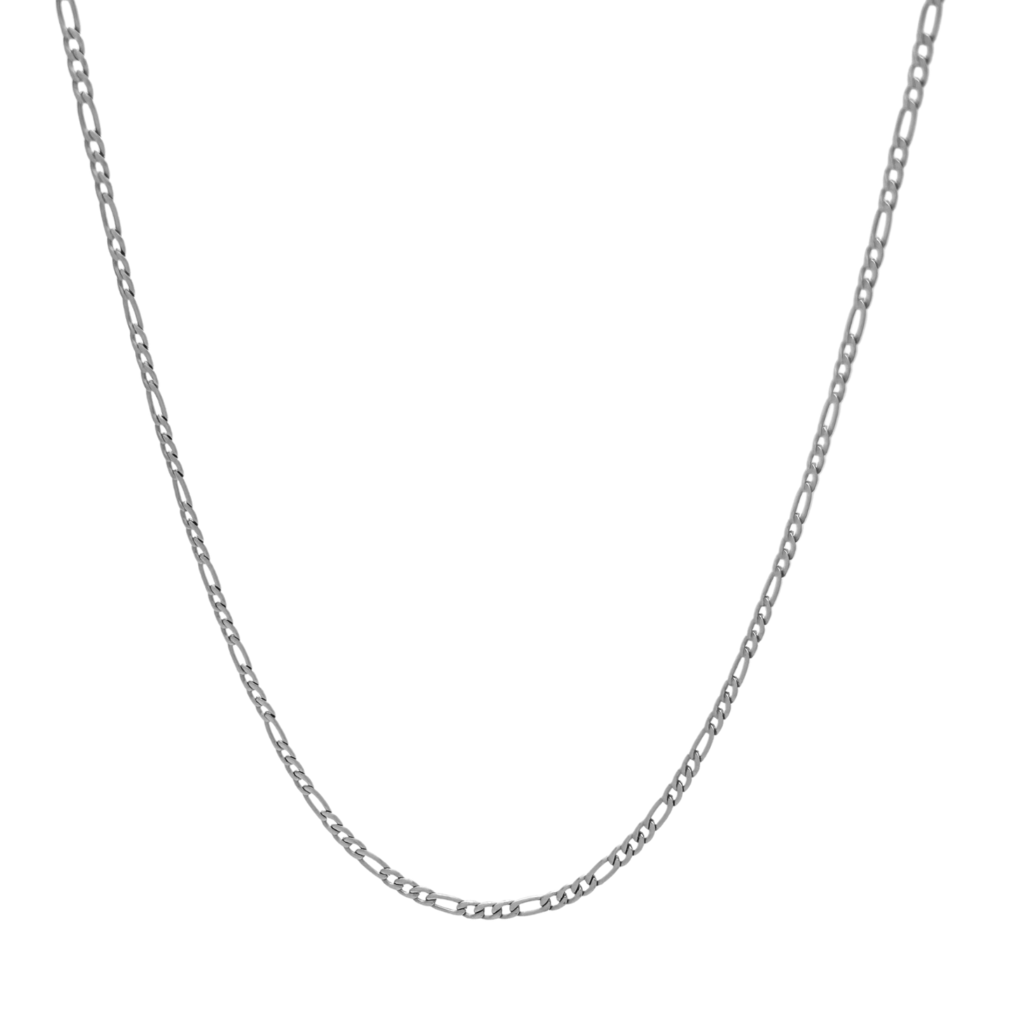 Silver Figaro Chain