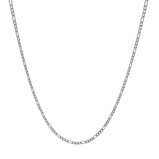 Silver Figaro Chain