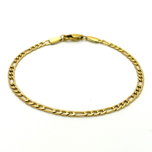 Gold Figaro Bracelet