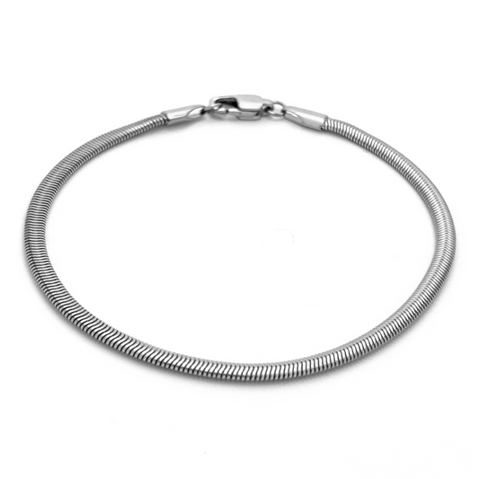 Silver Snake Bracelet